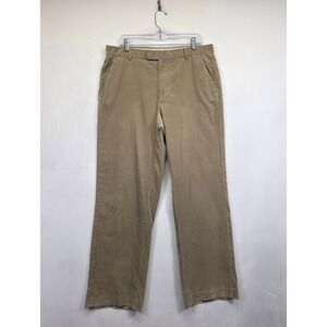 Y2K Banana Republic Pants Mens 36x34 Khaki Corduroy Straight Preppy Work Classic